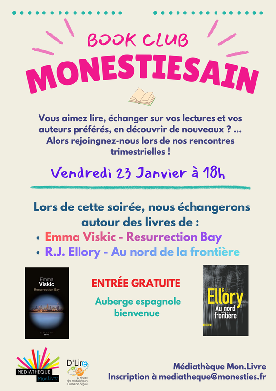 Affiche bookclub n4