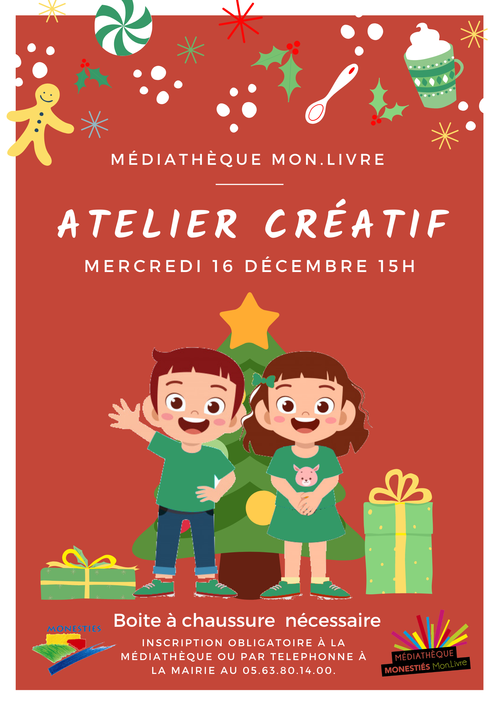 Affiche Atelier Creatif Decembre20