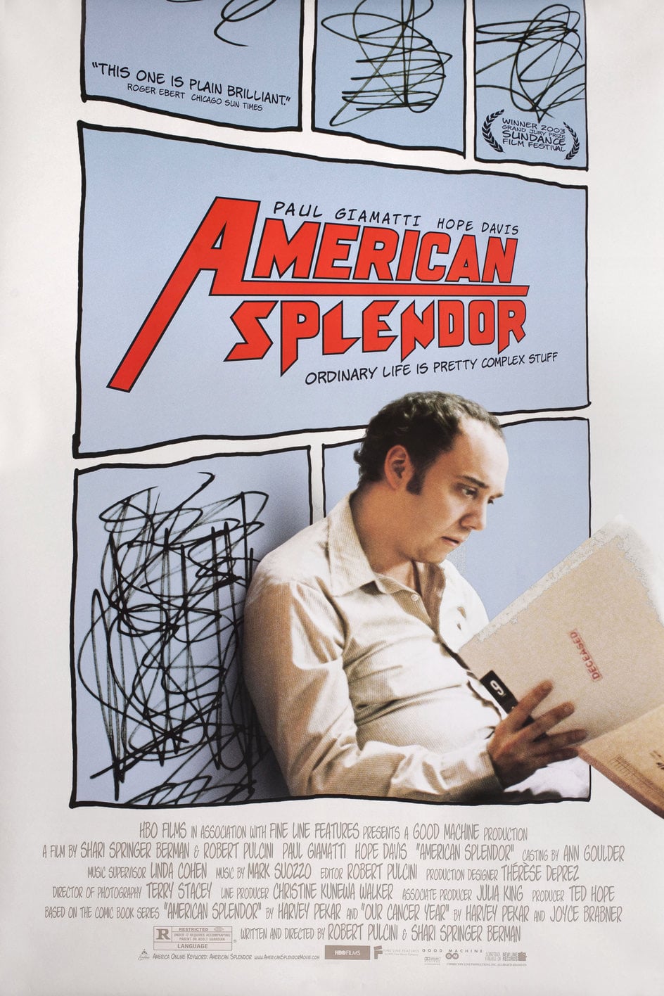 Affiche du film "American splendor"