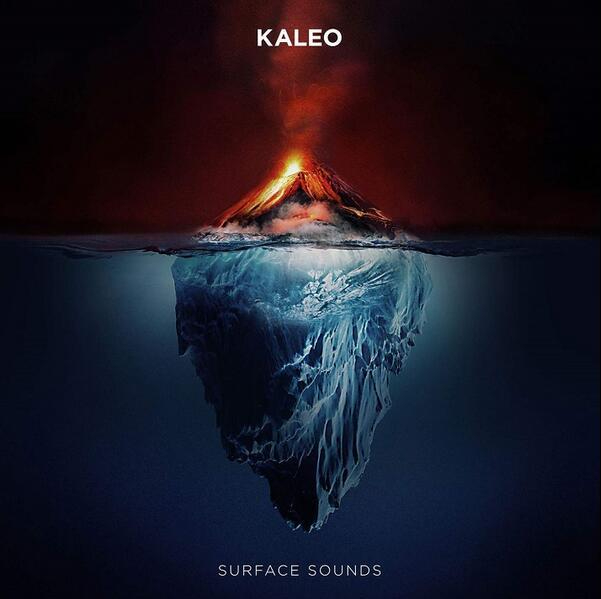 Pochette de l'album "Surface sounds" de Kaleo